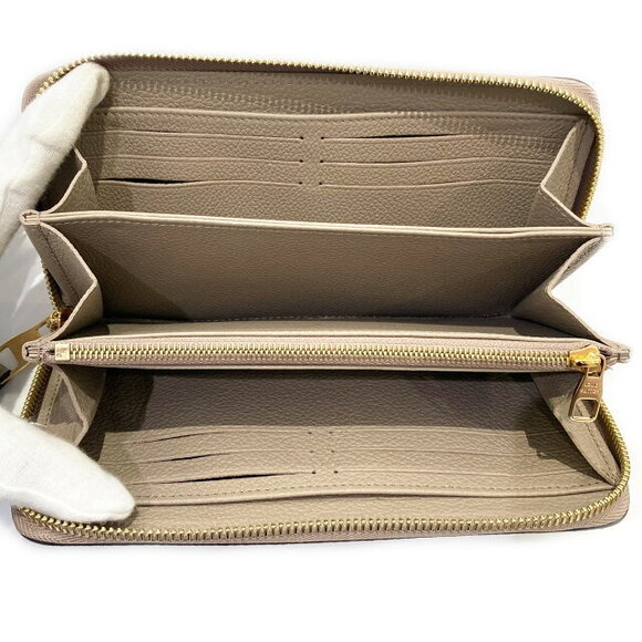 Louis Vuitton Zippy Wallet Monogram Empreinte leather brown - Picture 5 of 10